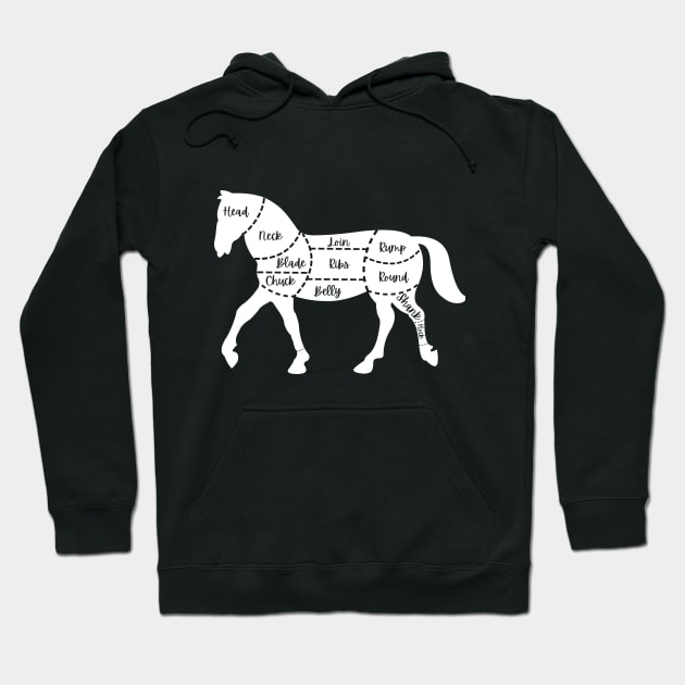 I Love Horses Hoodie by AbsZeroPi